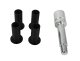 Jeep CJ/YJ/TJ Door Hinge Liner CJ, YJ, TJ Textured Black Kentrol