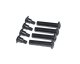 Jeep JK Replacement Hood Catch Rubbers Pair 07-18 Wrangler JK Textured Black Kentrol
