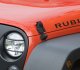 Jeep JK Replacement Hood Catch Rubbers Pair 07-18 Wrangler JK Textured Black Kentrol