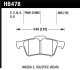 HAWK DTC-70 Brake Pad Sets