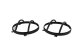 Jeep JK Euro Headlight Guards Pair 07-18 Wrangler JK Textured Black Kentrol
