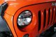 Jeep JK Euro Headlight Guards Pair 07-18 Wrangler JK Textured Black Kentrol