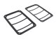 Jeep JK Taillight Guard Pair 07-18 Wrangler JK Textured Black Kentrol