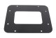 Jeep JK BackSide License Plate Mount with LED's 07-18 Wrangler JK Textured Black Kentrol