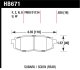 HAWK DTC-70 Brake Pad Sets