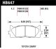 HAWK HPS Brake Pad Sets