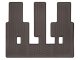 WT FloorLiner - Rear - Cocoa