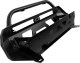 16-23 Toyota Tacoma Low Profile Front Bumper Aluminum Black Powdercoat Center Hoop All Pro Off Ro...
