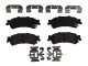 Claw Brake Pads Rear 99-05 Chevrolet Silverado 1500 W/Sgl Piston Rear Caliper 99-07 GMC Sierra 15...