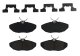 Claw Brake Pads Rear 00-06 Lincoln Ls 02-05 Ford Thunderbird And 05 Jaguar Vanden Plas And Xj8 Ba...