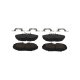 Claw Brake Pads Rear 00-06 Lincoln Ls 02-05 Ford Thunderbird And 05 Jaguar Vanden Plas And Xj8 Ba...