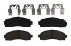 Claw Brake Pads Front 05-06 Chevrolet Equinox 02-12 Ford Explorer Ranger 03-10 Mazda B2300 03-08 ...