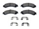 Claw Brake Pads Rear 02-06 Cadillac Escalade Est 03-06 Esv 02-06 Chevrolet Silverado1500 1500Hd S...