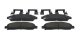 Claw Brake Pads Front 04-08 Chevrolet Colorado All 04-08 GMC Canyon All 06-08 Isuzu I280/I290/I35...