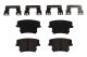 Claw Brake Pads Rear Various 05-23 Various Chrysler 300 Dodge Charger And Challenger Applications...