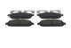Claw Brake Pads Front 05-10 Jeep Grand Cherokee Exc. SRT8 06-10 Commander Baer Brakes