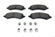 Claw Brake Pads Front Various 05-24 Dodge/Ram Dakota Durango Chrysler Aspen And Mitsubishi Raider...