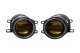 Elite Series Fog Lamps for 2010-2020 Lexus RX450h Pair Yellow 3000K Diode Dynamics