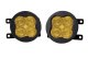 SS3 LED Fog Light Kit for 2013-2016 Ford Fusion Yellow SAE Fog Max w/ Backlight Diode Dynamics