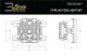 SS3 LED Fog Light Kit for 2010-2018 Ford Transit Connect White SAE Fog Sport w/ Backlight Diode D...
