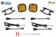 SS3 LED Fog Light Kit for 2010-2018 Ford Transit Connect White SAE Fog Sport w/ Backlight Diode D...