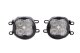 SS3 LED Fog Light Kit for 2007-2016 Toyota Yaris White SAE Fog Pro w/ Backlight Diode Dynamics