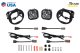 SS3 LED Fog Light Kit for 2008-2010 Dodge Viper White SAE Fog Sport w/ Backlight Diode Dynamics