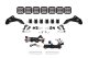 SS5 Roof CrossLink Lightbar Kit for 2019-2024 Honda Talon, Cool White (6000K) Pro White Combo