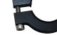 Tube Door Mirror Billet Aluminum Black Powdercoat Fishbone Offroad