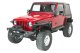 Jeep TJ/YJ Front Bumper W/LED's 87-06 Wrangler TJ/YJ Steel Black Textured Powercoat Fishbone Offr...