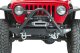 Jeep TJ Front Bumper W/Stinger 97-06 Wrangler TJ Rubicon and Unlimited Steel Black Textured Powde...