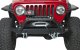 Jeep TJ Front Bumper W/Winch Guard 97-06 Wrangler TJ Rubicon and Unlimited Steel Black Textured P...