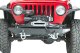 Jeep TJ Front Bumper 97-06 Wrangler TJ Rubicon and Unlimited Steel Black Textured Powdercoat Pira...