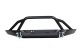 Cherokee XJ Front Winch Bumper W/Grille Guard Bullhead Steel Black Textured Powdercoat Fishbone O...