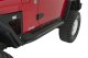 Jeep TJ Rock Slider W/Tube Step 97-06 Wrangler TJ Steel Black Textured Powdercoat Fishbone Offro...