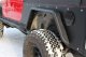 Jeep TJ Tube Fender Set Of 4 Front and Rear 97-06 Wrangler TJ Steel Black Textured Powdercoat Fis...