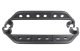 Jeep Wrangler Side Steps 07-18 Wrangler JK 4 Door Steel Black Textured Powdercoat Fishbone Offroa...