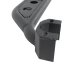 Jeep Wrangler Side Steps 07-18 Wrangler JK 2 Door Steel Black Textured Powdercoat Fishbone Offroa...