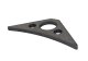 Jeep Gusset 3 Hole Bare Steel Fishbone Offroad