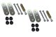 Rear Greaseable Shackles For 76-86 Jeep CJ-7Fishbone Offroad
