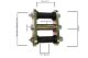 Rear Greaseable Shackles For 76-86 Jeep CJ-7Fishbone Offroad