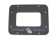 Jeep JK Tailgate Plate 07-18 Wrangler JK Aluminum Black Textured Powercoat Fishbone Offroad