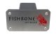 Hitch Cover For 2 Inch Hitch Black Powdercoated Steel Fishbone Offroad