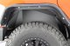 Jeep JK Inner Fenders 07-18 Wrangler JK Front/Rear Set Of 4 Aluminum Black Powdercoat Fishbone Of...