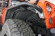 Jeep JK Inner Fenders 07-18 Wrangler JK Front/Rear Set Of 4 Aluminum Black Powdercoat Fishbone Of...