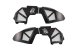 Jeep JL Inner Fenders For 18-Current Wrangler JL, 2020-Current JT Gladiator Front Pair Aluminum ...