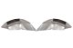 Wrangler Rear Inner Fenders For 18-Up Wrangler Raw Fishbone