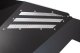 Wrangler/Gladiator Front Inner Fenders For 18-Up Wrangler/Gladiator Black Powdercoat Fishbone