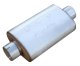 Race Pro Series Muffler 14 in 3.5 in Center/Center Hardware Not Incl Natural 409 Stainless Steel ...