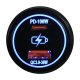 Round Socket Auxiliary Charging Port with C-Type PD 100W + A-Type USB3.0 36W Blue Indigo LED Race...